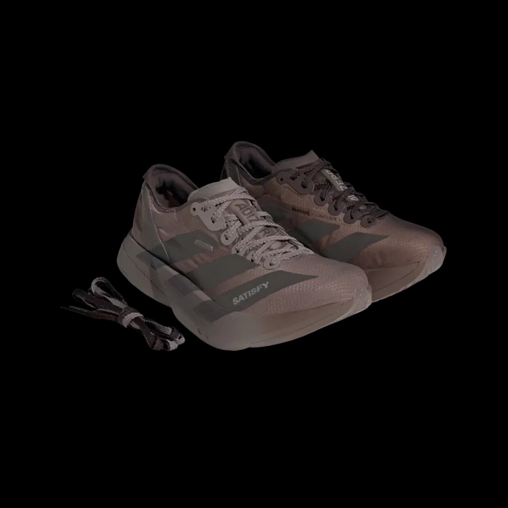Satisfy x Adidas Adizero Adios Pro 4 'Earth Brown' - HypeFly India View 5