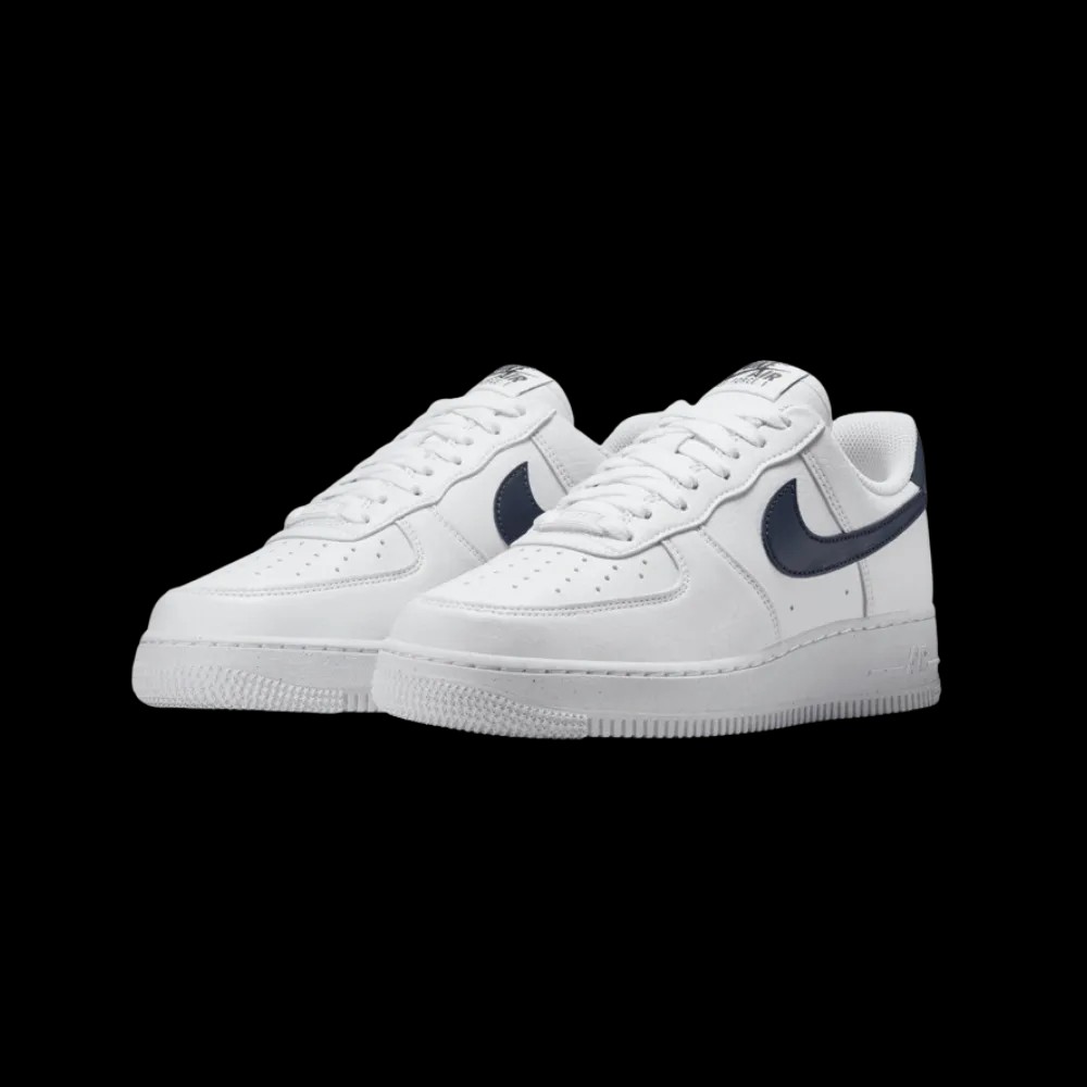 Nike Air Force 1 '07 'White Midnight Navy' - HypeFly India View 4