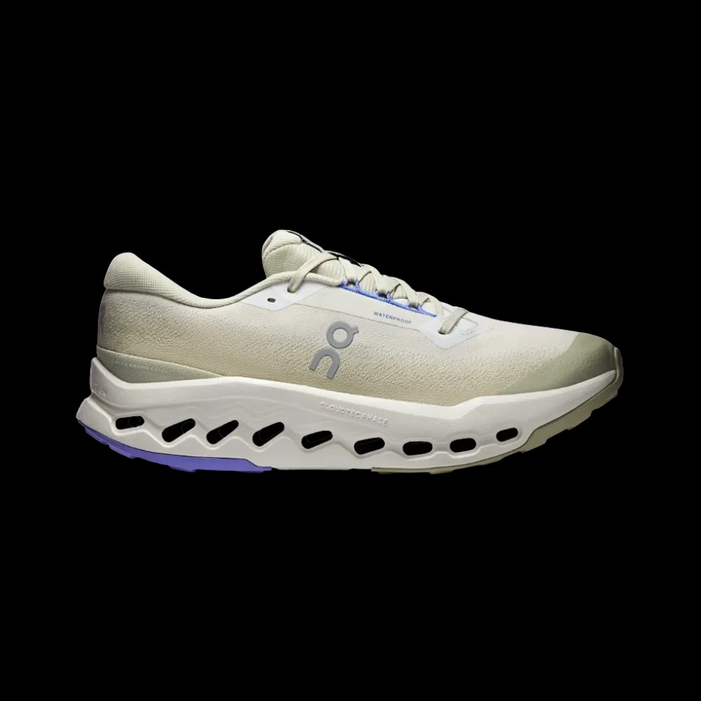On Running Cloudsurfer Trail 2 Waterproof Ghost Chalk - HypeFly India View 1