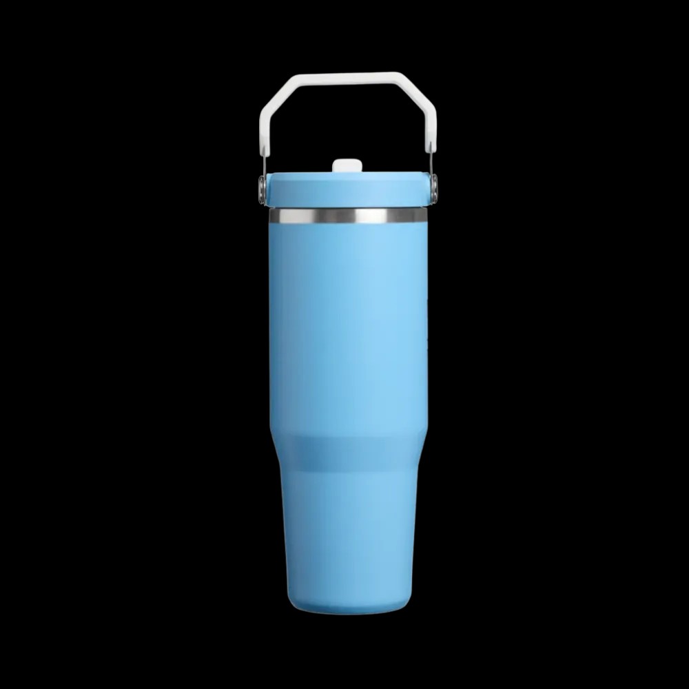 Stanley Country Collection Iceflow Tumbler Team Light Blue White 30 OZ - HypeFly India View 2