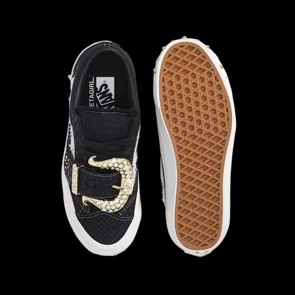 Metagirl x Vans Premium Old Skool 36 'Black White' - HypeFly India View 4