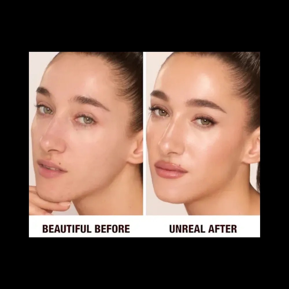 Charlotte Tilbury Unreal Skin Sheer Glow Tint Hydrating Foundation Stick 4 Fair - HypeFly India View 4