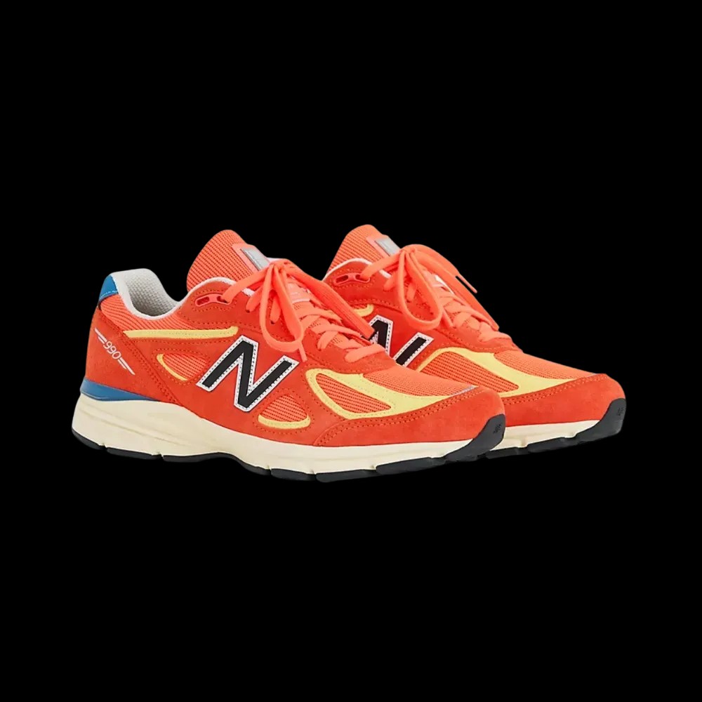 New Balance 990 'Urgent Red - HypeFly India View 5