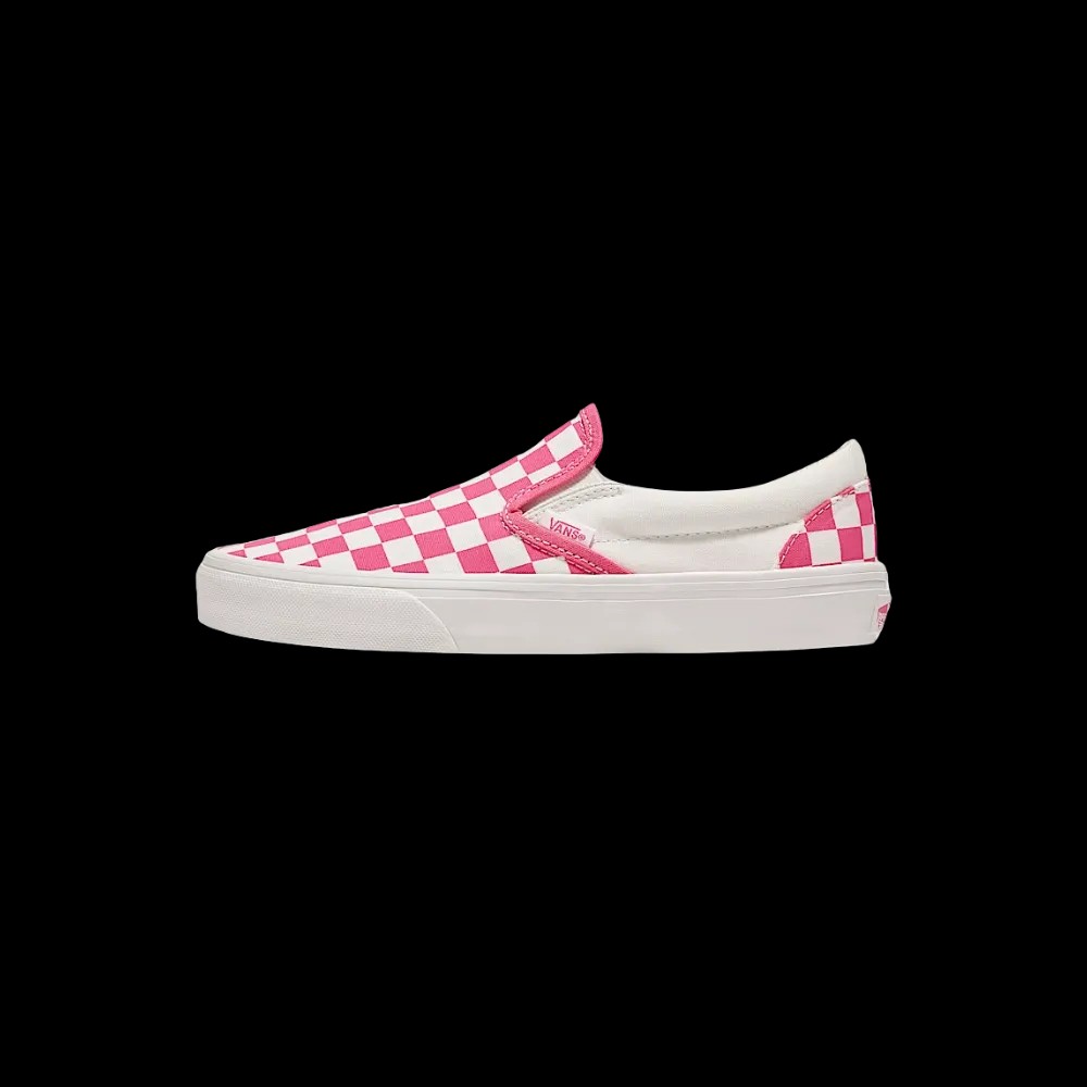 Vans Classic Slip-On Checkerboard Shoe Honeysuckle Pink - HypeFly India View 2