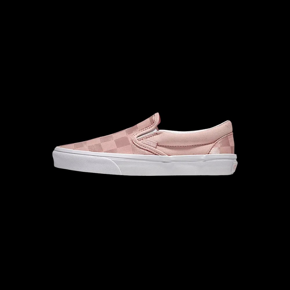 Vans Classic Slip-On Checkerboard Shoe Rose Pink - HypeFly India View 2