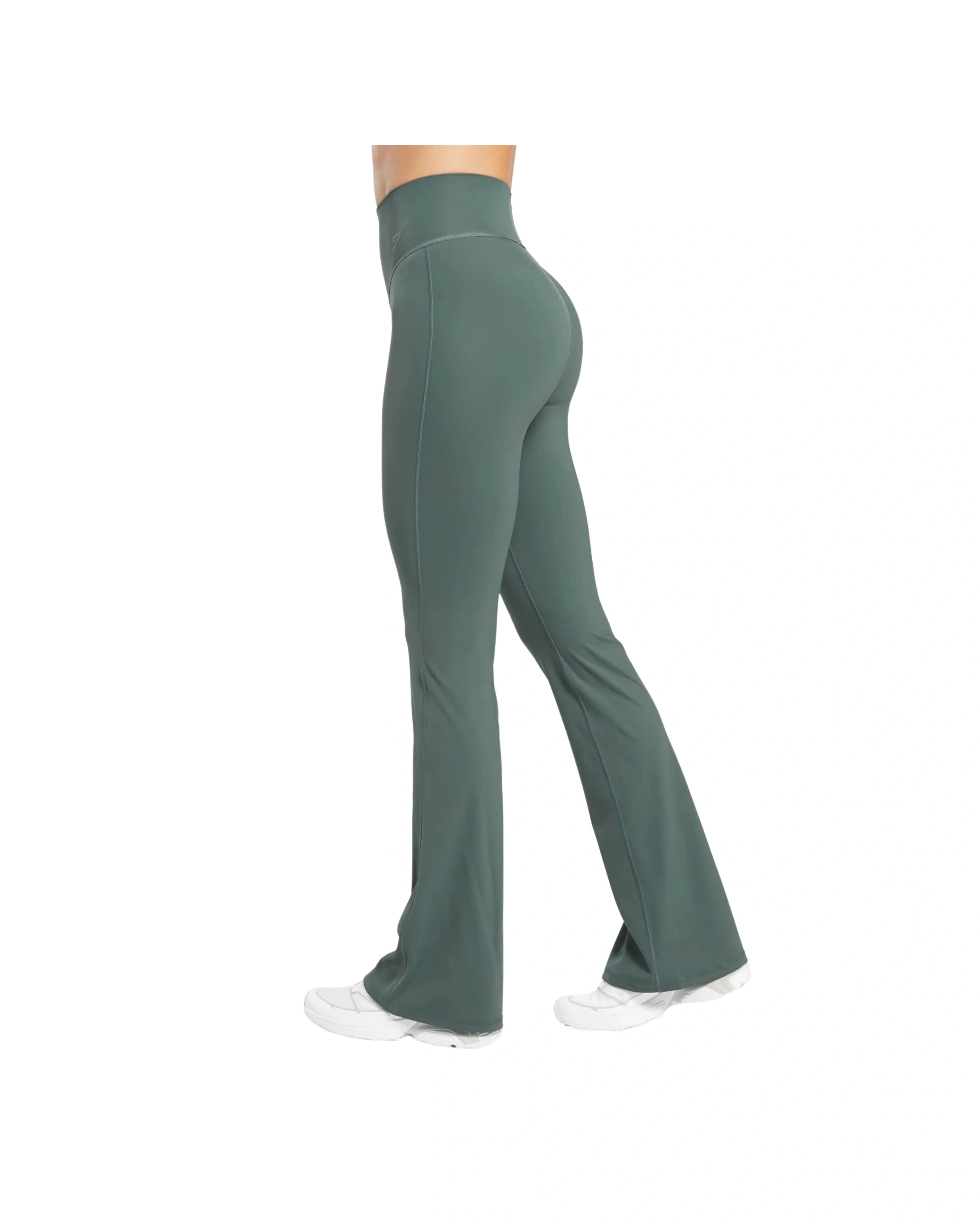 Gymshark Elevated Flared Leggings 2.0 Body Fit Stale Fit - HypeFly India View 3
