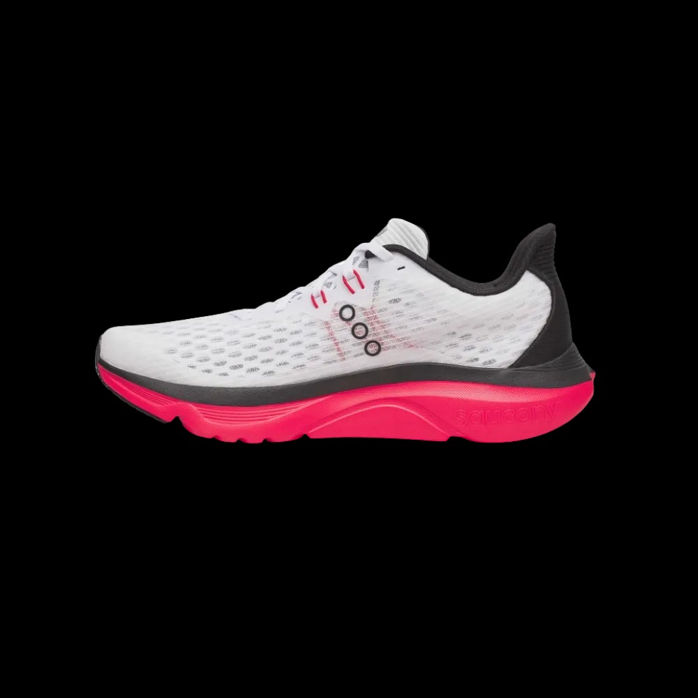 Saucony Kinvara 16 White | Red - HypeFly India View 2