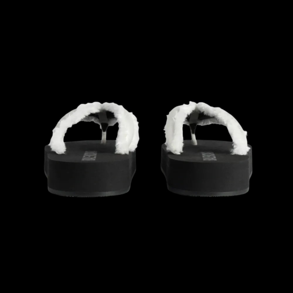 Balenciaga Jet Lag Thong In Off White - HypeFly India View 2