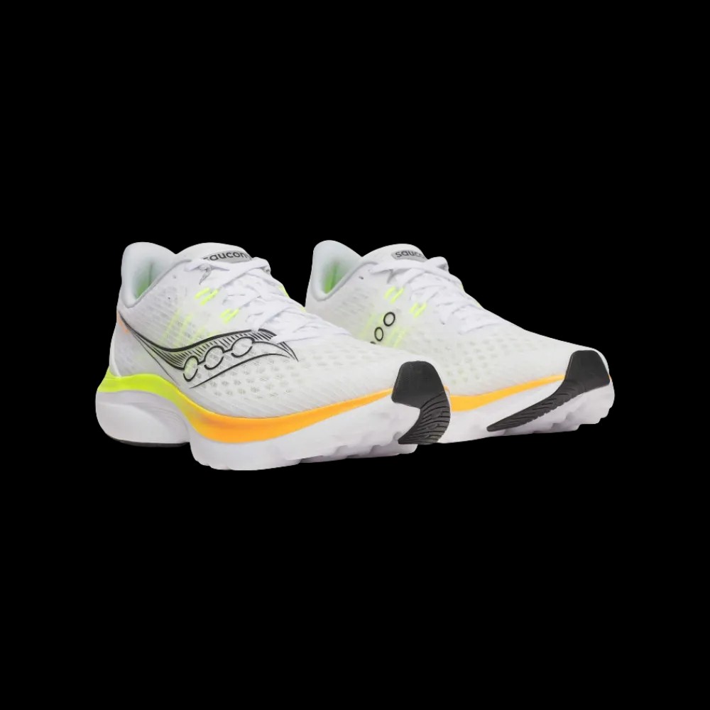 Saucony Kinvara 16 White | Citron - HypeFly India View 5