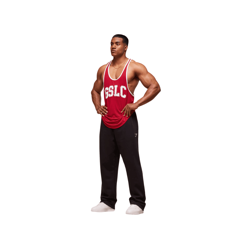 GymShark GSLC Ringer Stringer Red - HypeFly India View 3
