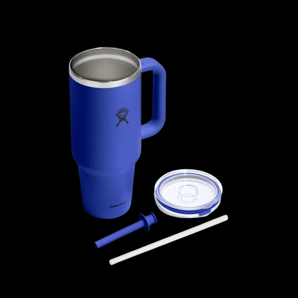 Hydro Flask 24 oz Travel Capri Blue - HypeFly India View 3