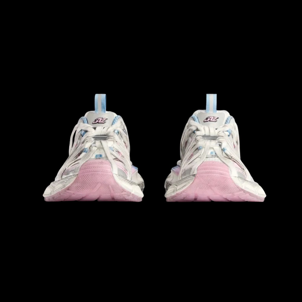 Balenciaga 3XL Extreme Laces B Sneaker In Pink - HypeFly India View 2