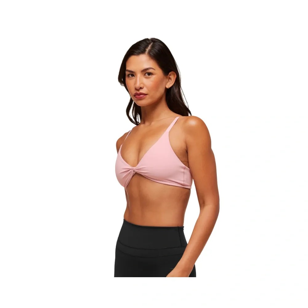 Gymshark Twist Front Bralette - Light Support Cloud Pink - HypeFly India View 3