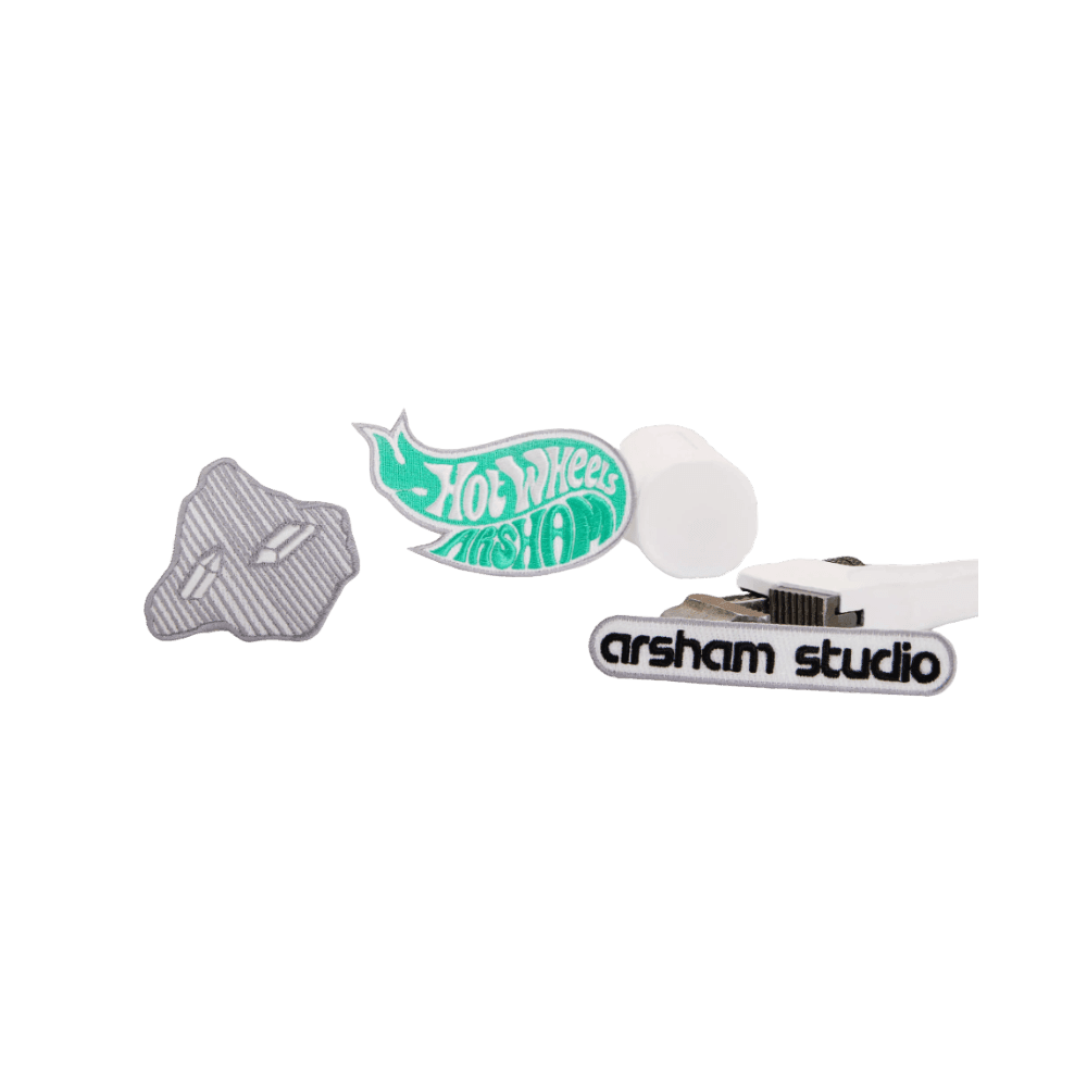 Hot Wheels x Daniel Arsham Patches & Sticker Set - HypeFly India View 2