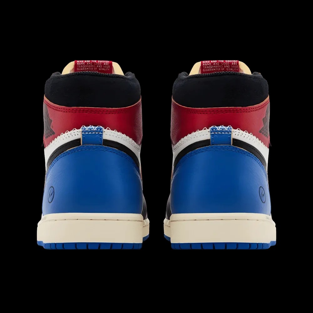 Fragment Design x Union LA x Air Jordan 1 Retro High OG 'Varsity Red' - HypeFly India View 5