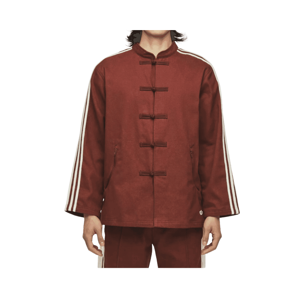 Adidas originals × Clot Track Jacket By Edison Chen CNY Brown - HypeFly India View 4