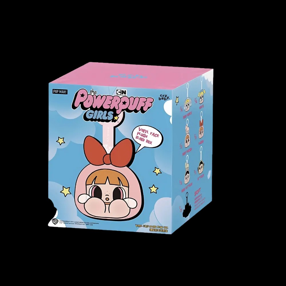 Pop Mart CryBaby x Powerpuff Girls Series Vinyl Face Plush Blind Box - HypeFly India View 1