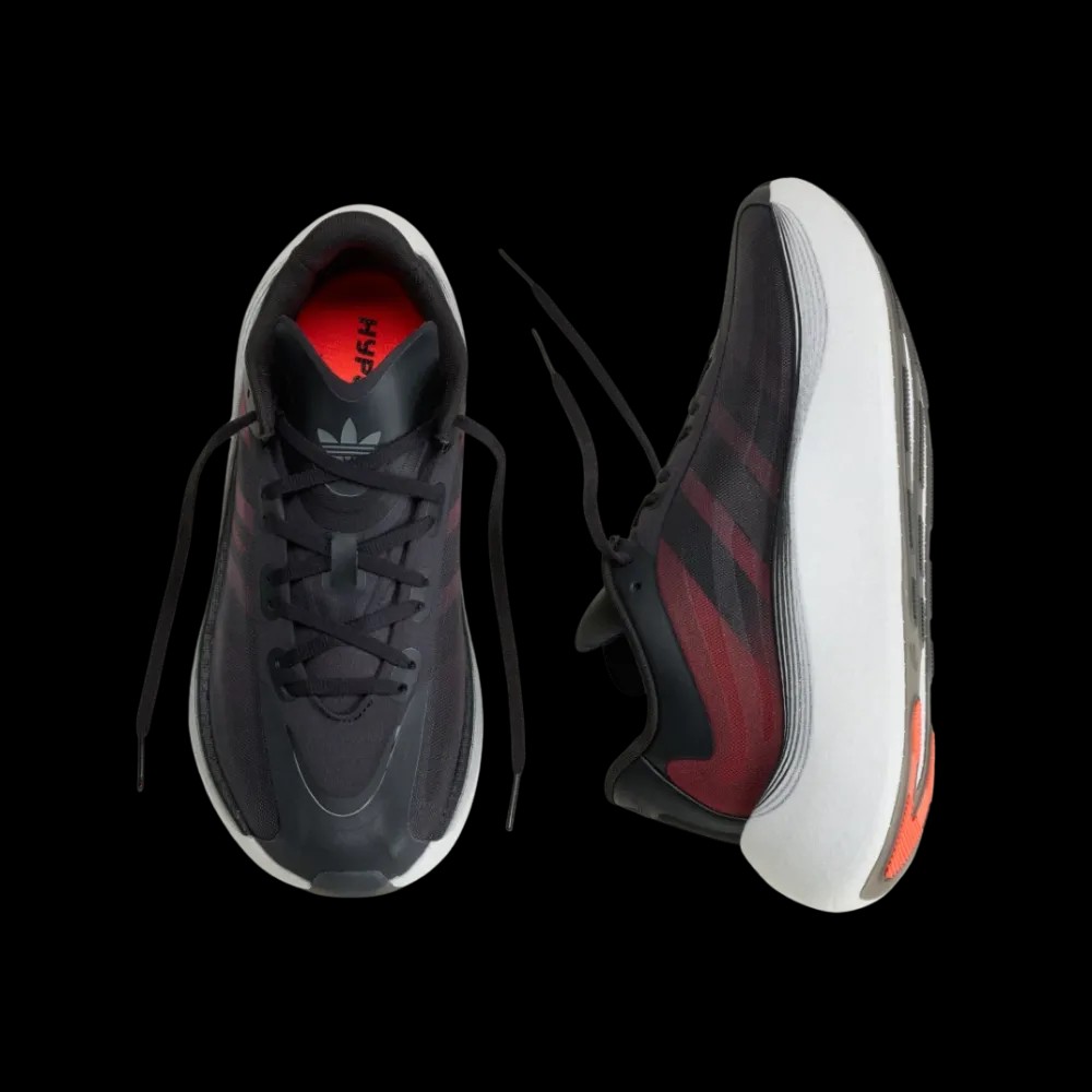 Adidas Hyperboost EPHR LT 'Core Black / Solar Red' - HypeFly India View 3