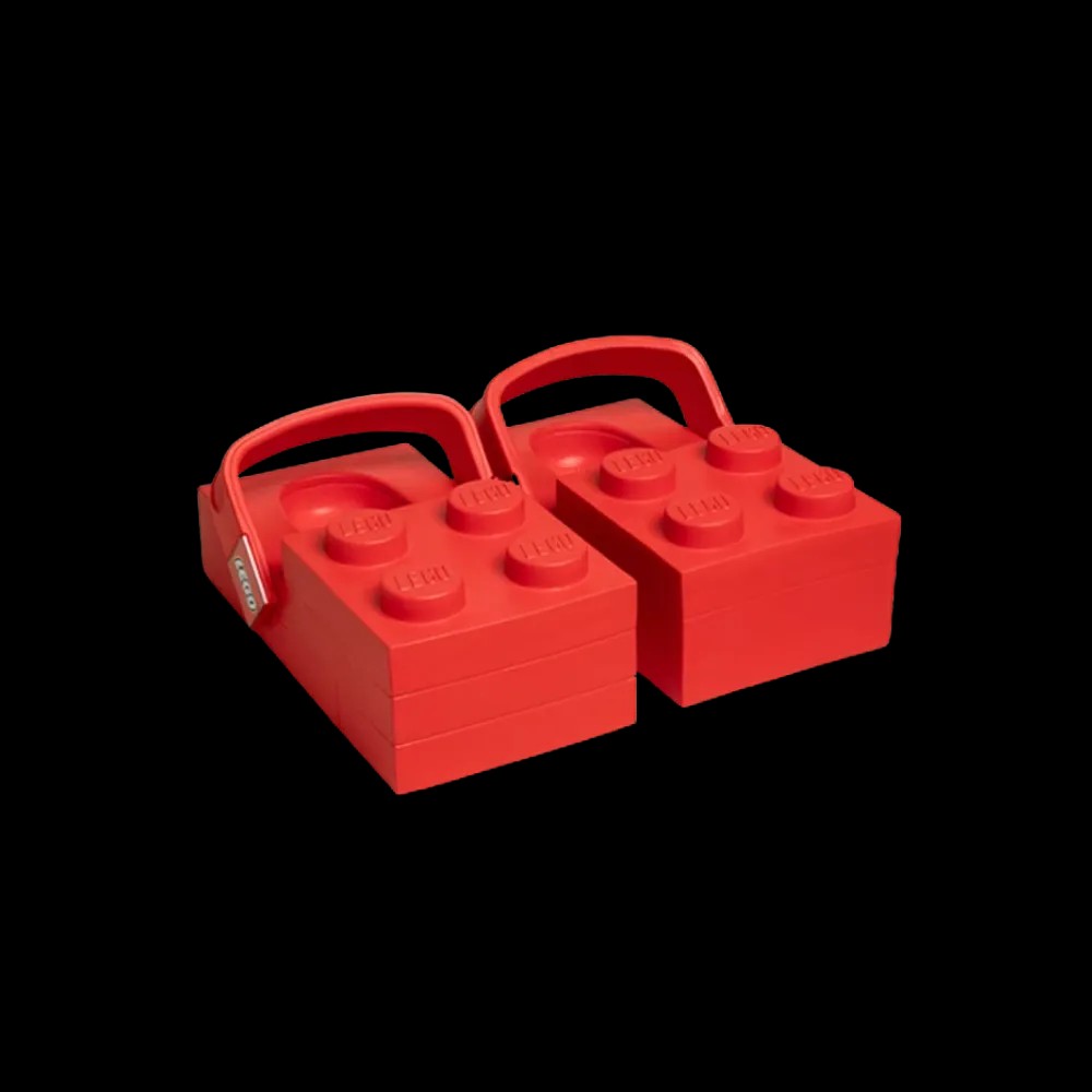 Lego x Crocs Brick Clog 'Bright Red' - HypeFly India View 3