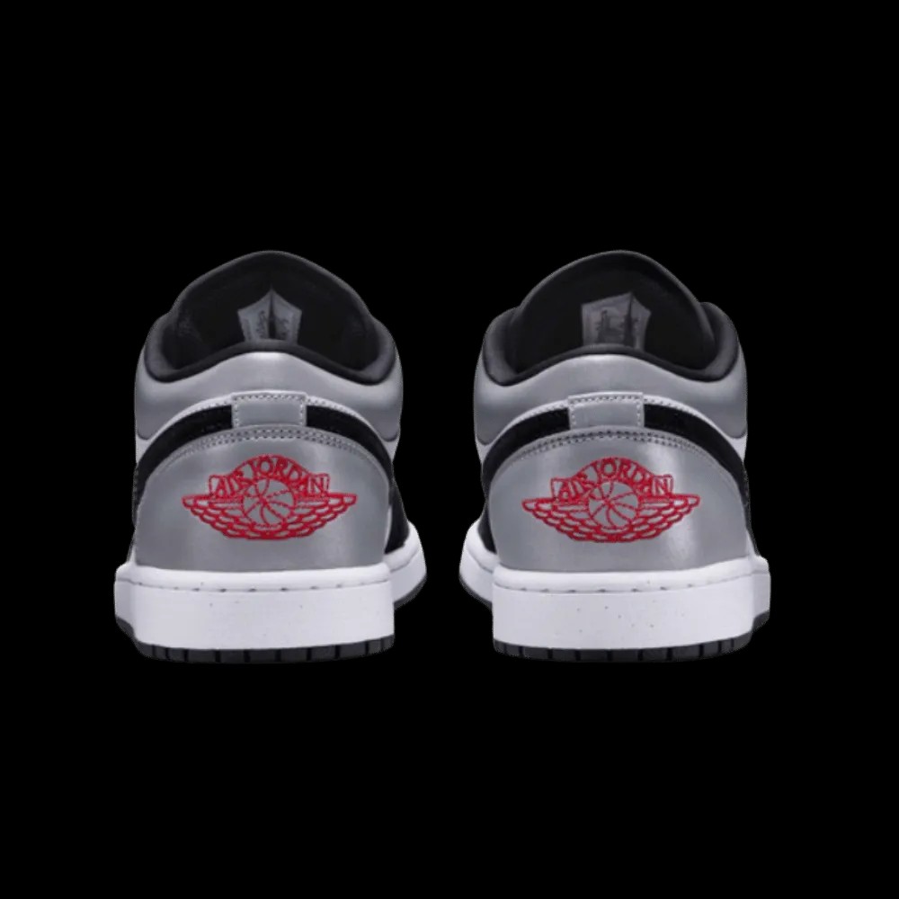 Air Jordan 1 Low SE 'White Black Matte Silver' - HypeFly India View 5