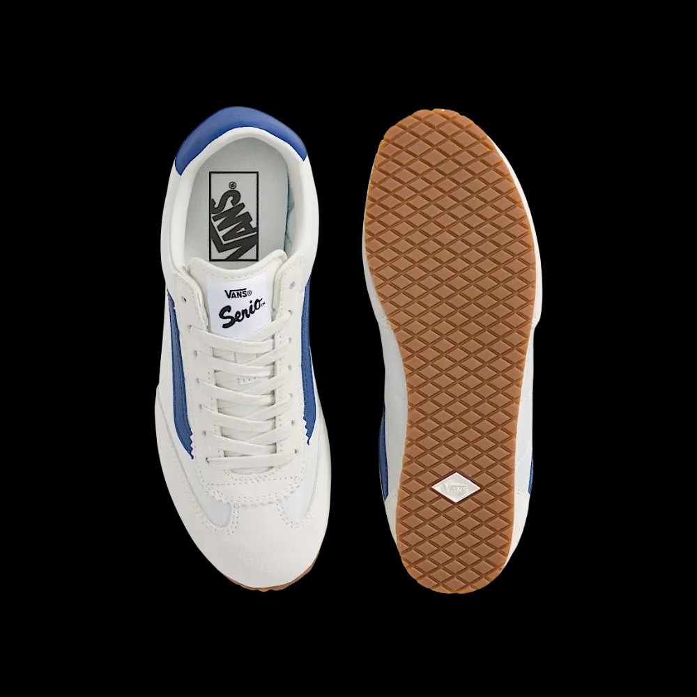 Vans Super Lowpro Shoe Marshmallow White/Blue - HypeFly India View 3