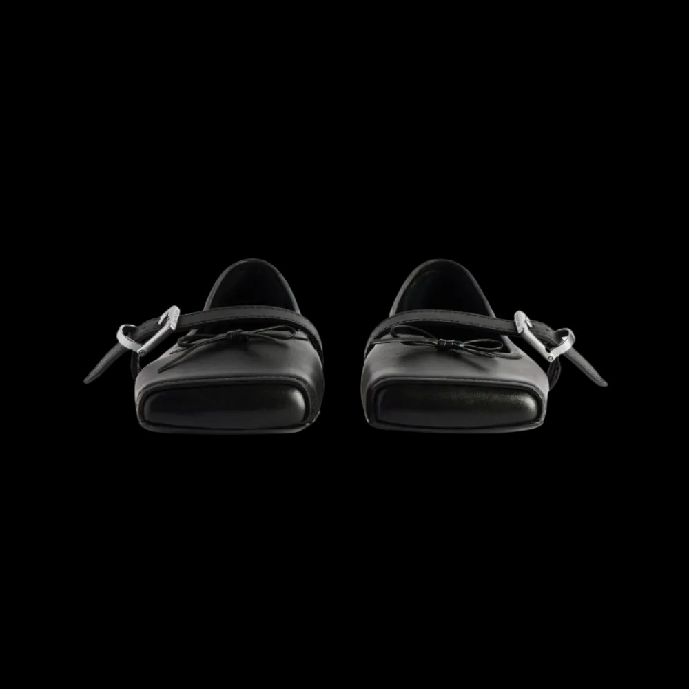 Balenciaga Bel Air Ballerina In Black - HypeFly India View 4