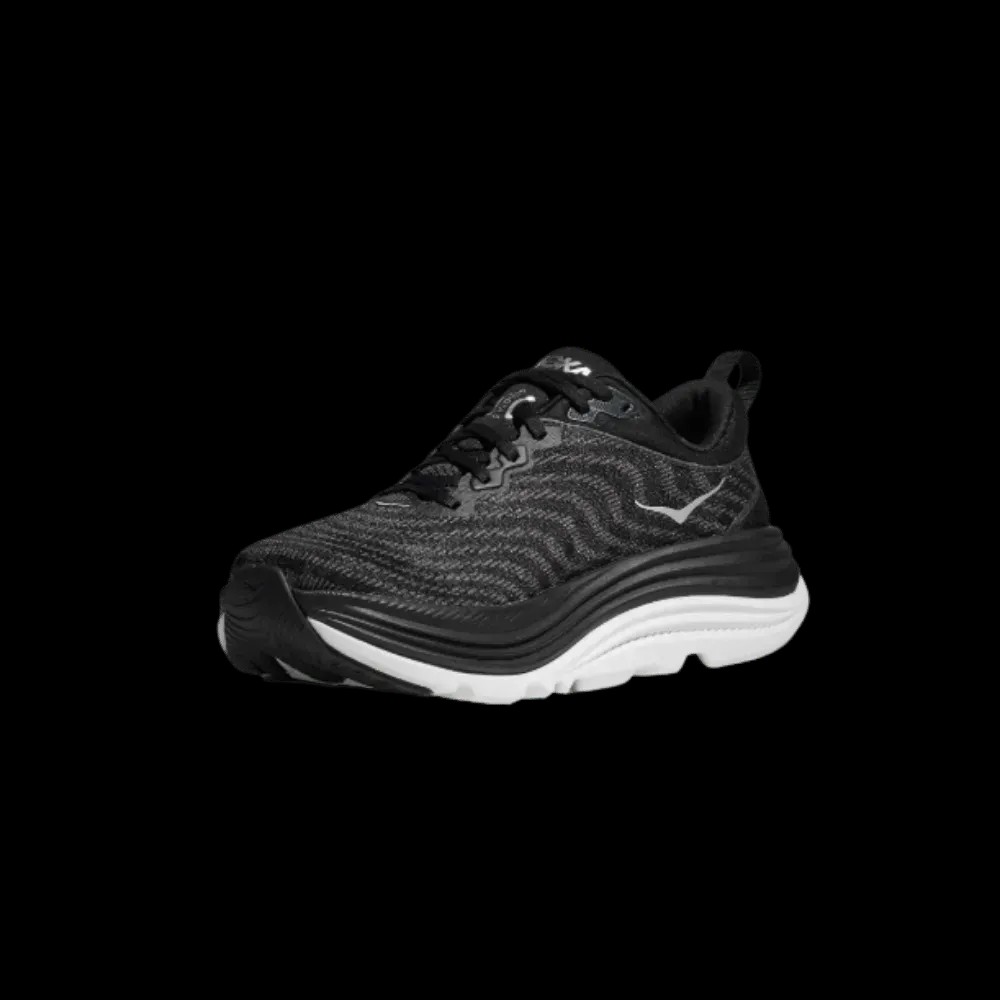 Hoka Gaviota 5 Black And White - HypeFly India View 2