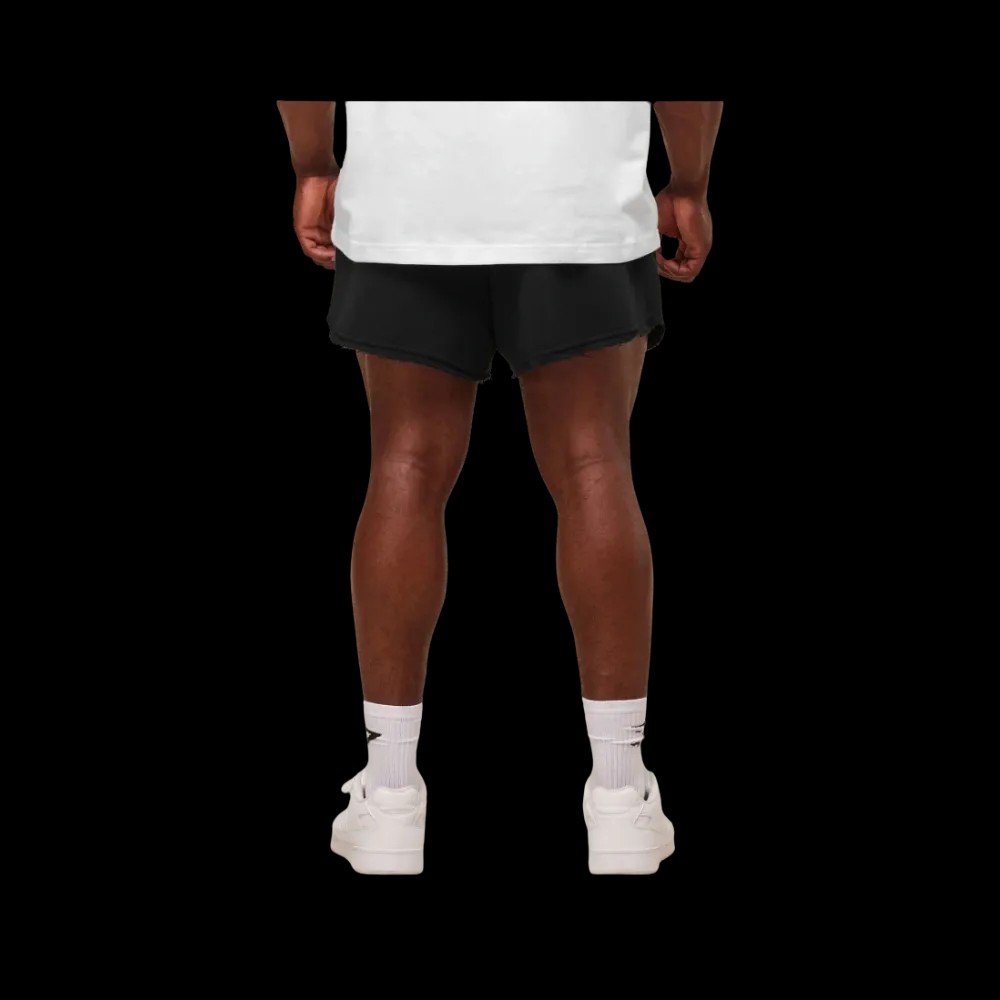 Gymshark Legacy Shorts Muscle Fit Black - HypeFly India View 3