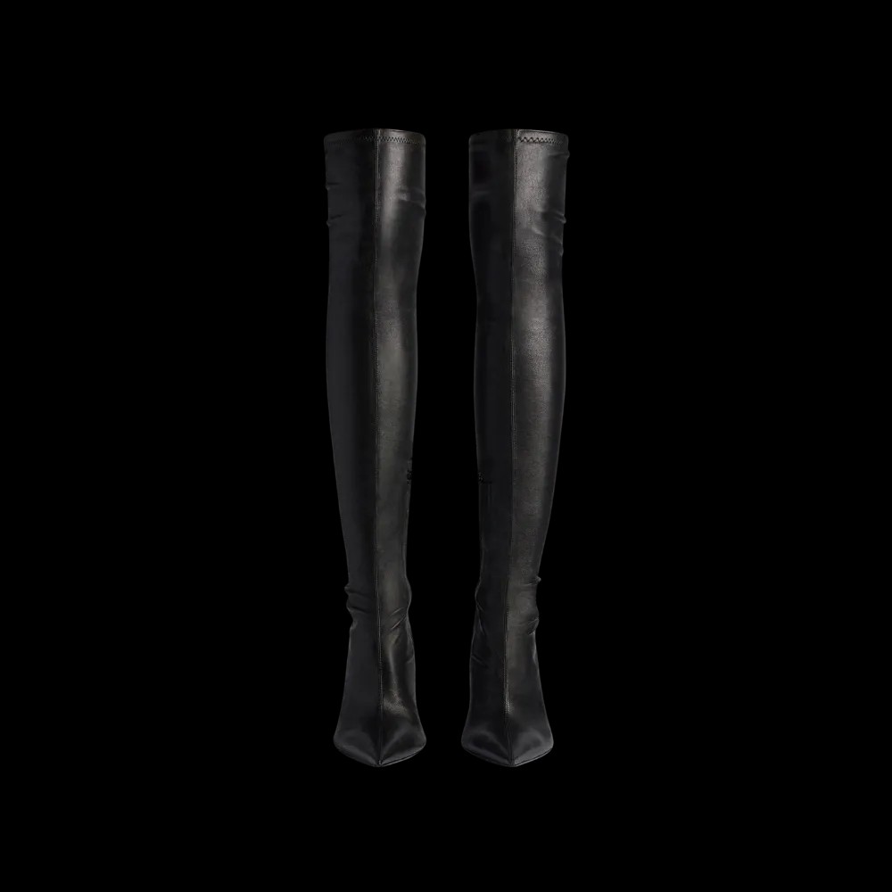 Balenciaga Avenue Boot In Black - HypeFly India View 2