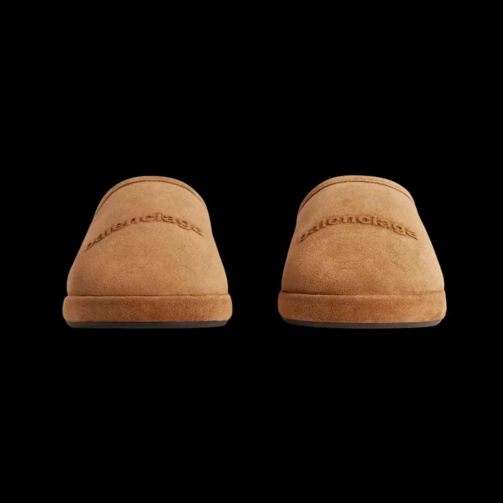 Balenciaga Alaska Slipper In Beige - HypeFly India View 4