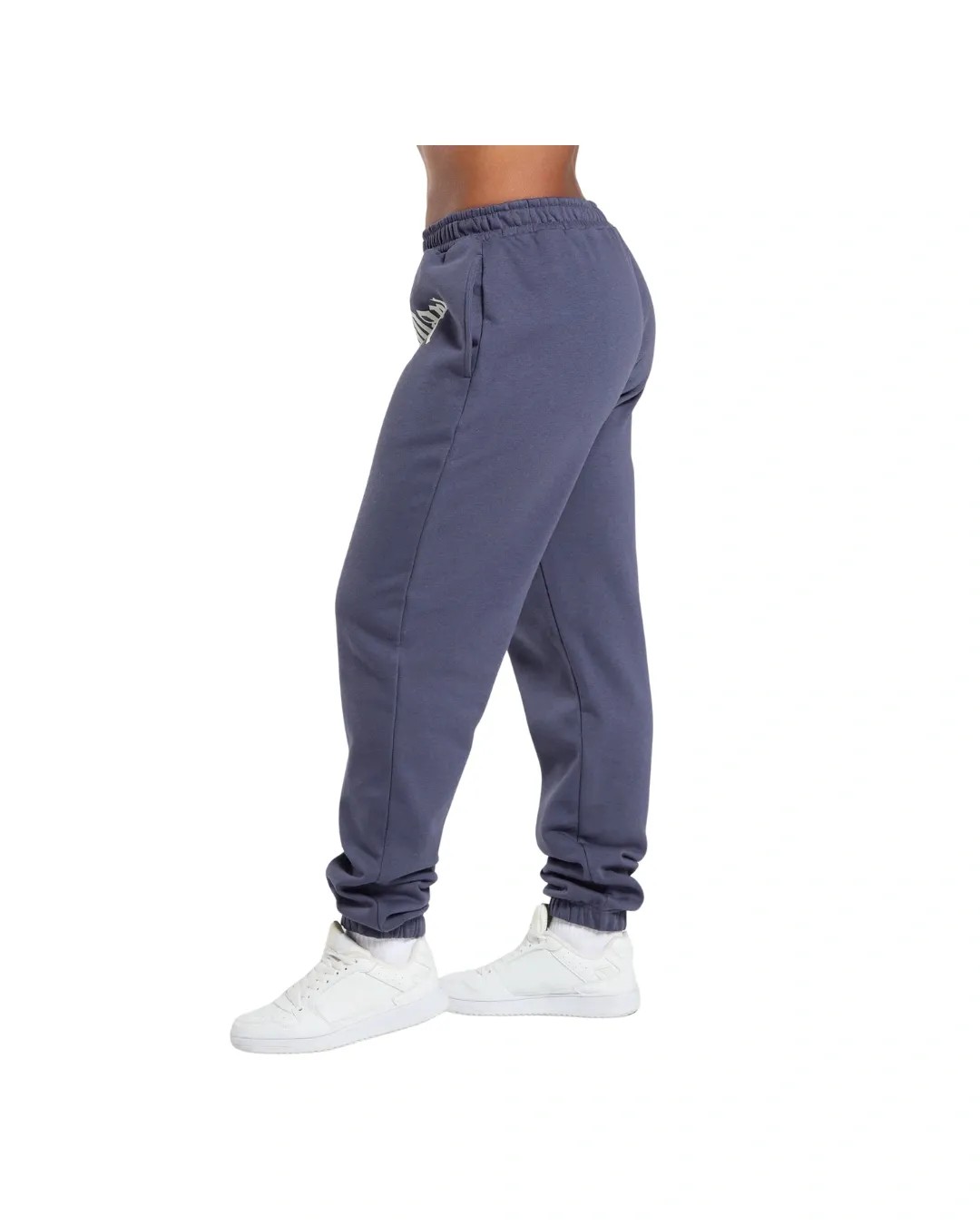 Gymshark Strength Department Graphic Joggers Weighted Purple - HypeFly India View 3