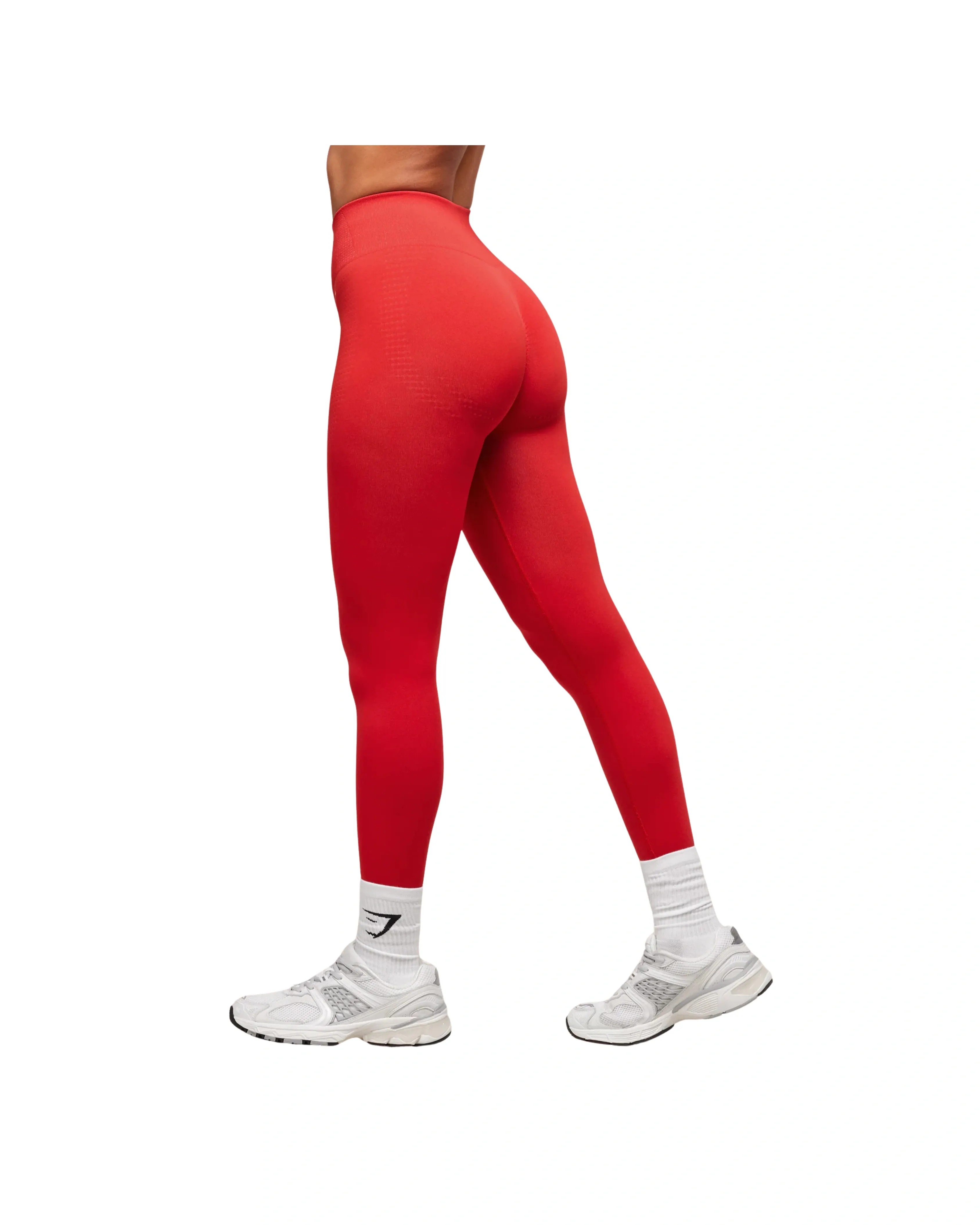 Gymshark Vital Soft Legging Regular Velocity Red - HypeFly India View 3