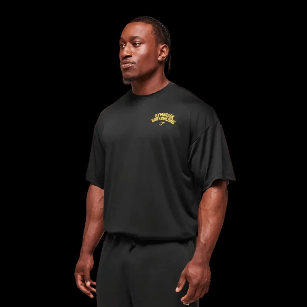 Gymshark Olympic Bar T-Shirt Black - HypeFly India View 2