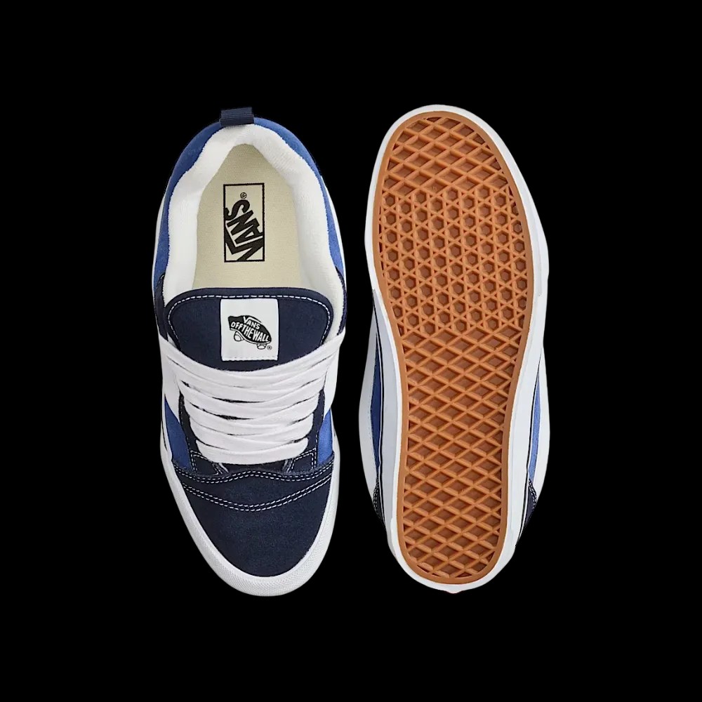 Vans Knu Skool Shoe Navy Blue - HypeFly India View 3