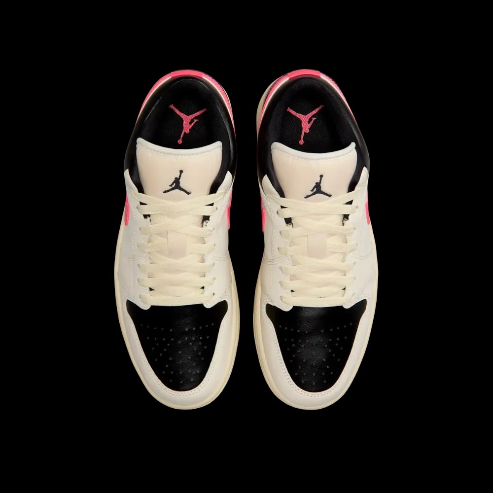 Air Jordan 1 Low 'Pale Ivory Black Muslin' - HypeFly India View 4