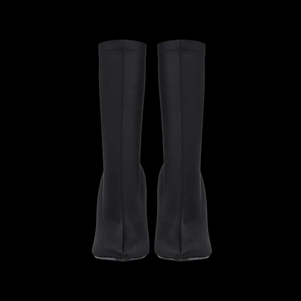 Balenciaga Knife Bootie In Black - HypeFly India View 4