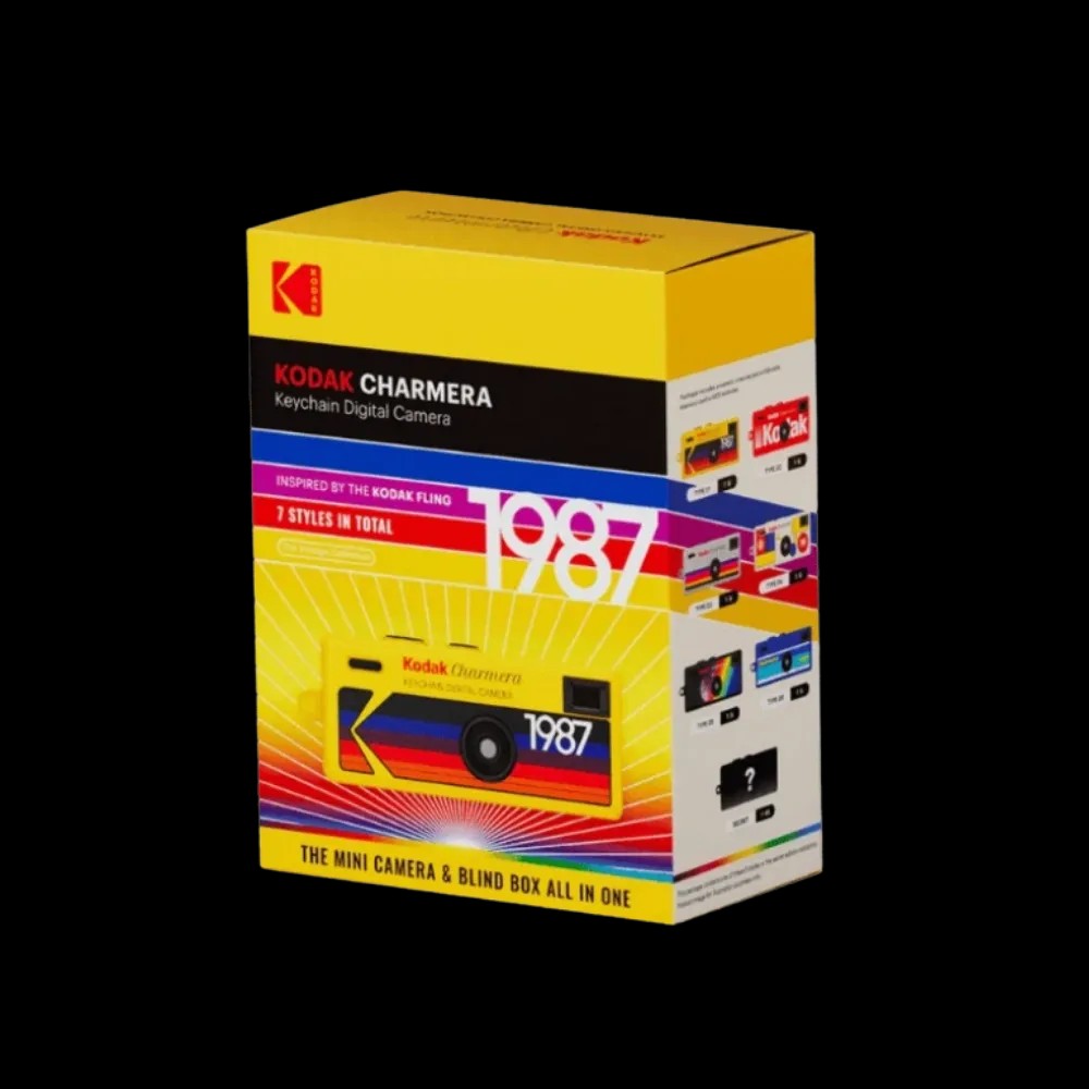 Kodak Charmera Keychain Digital Camera Blind Box Collection Standard + Millenium Collection Pack of 2 - HypeFly India View 3