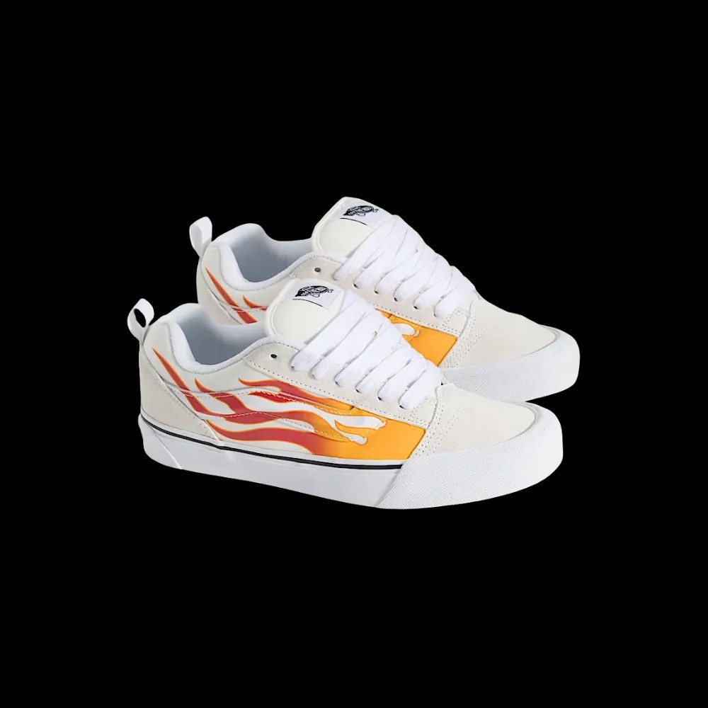 Vans Knu Skool Shoe Cream Beige - HypeFly India View 5