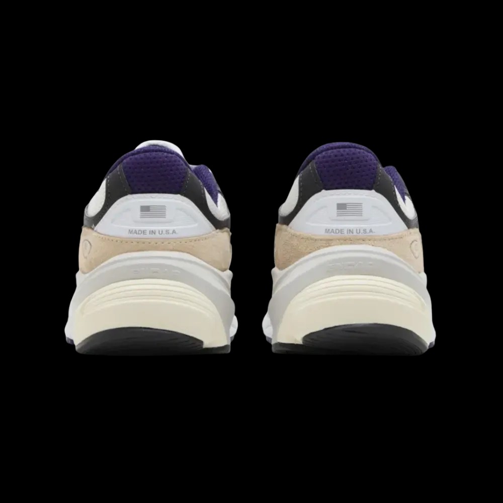 Teddy Santis X New Balance 990v6 Made in USA 'White Black Plum' - HypeFly India View 2
