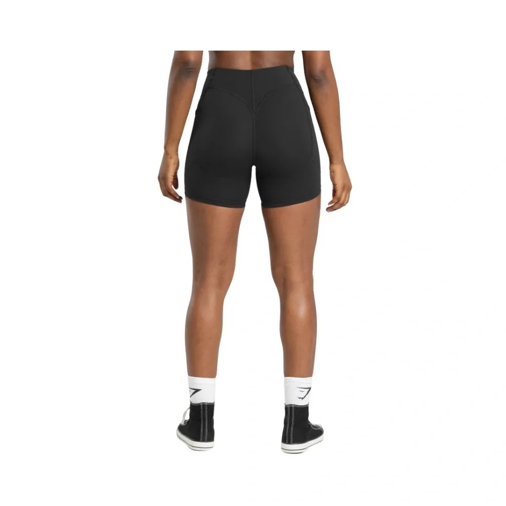 Gymshark Lifting Pocket Shorts Black - HypeFly India View 4