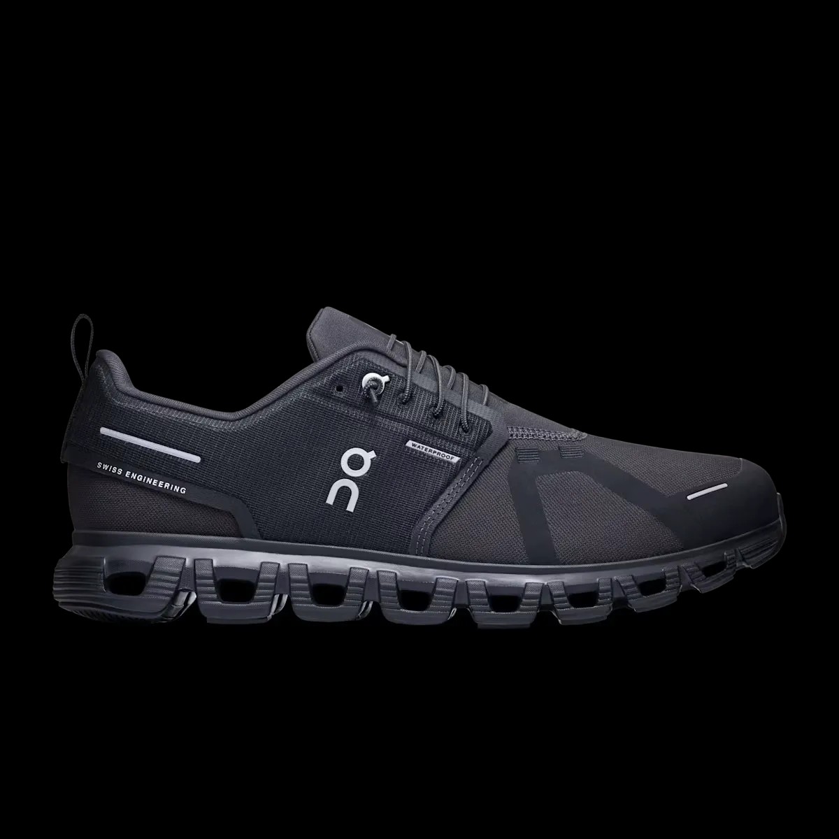 On Running Cloud 6 Water Proof Black  - HypeFly India View 1
