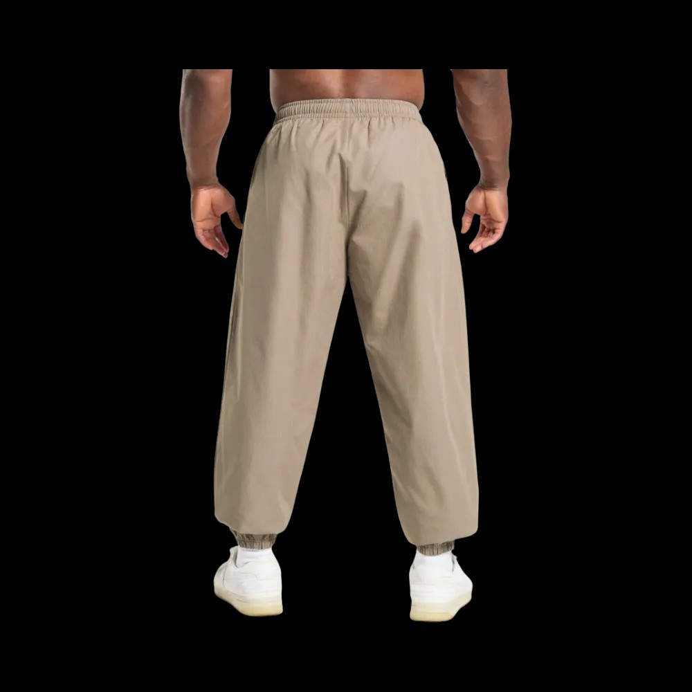 Gymshark Pumper Pants Lifestyle Brown - HypeFly India View 4