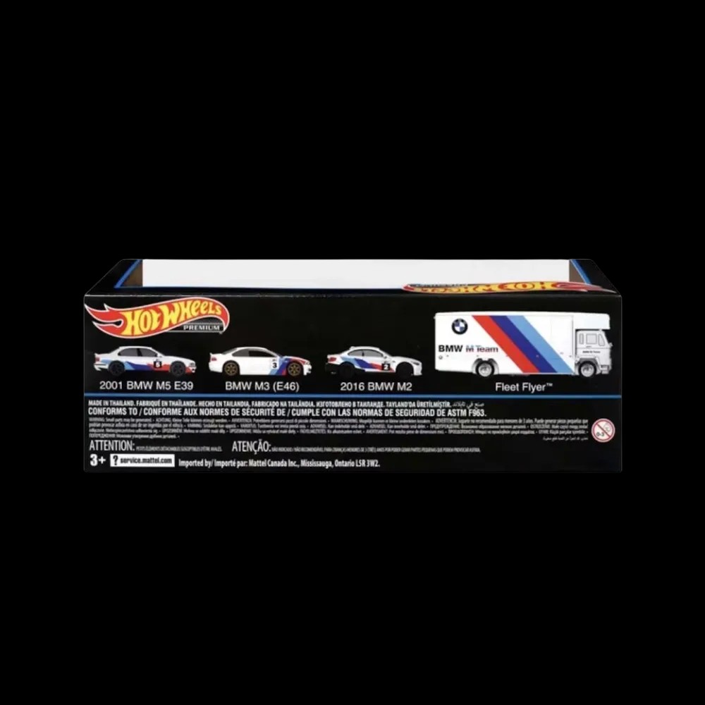 Hot Wheels Premium BMW Display Diecast Collection 4-Pack 1:64 - HypeFly India View 3
