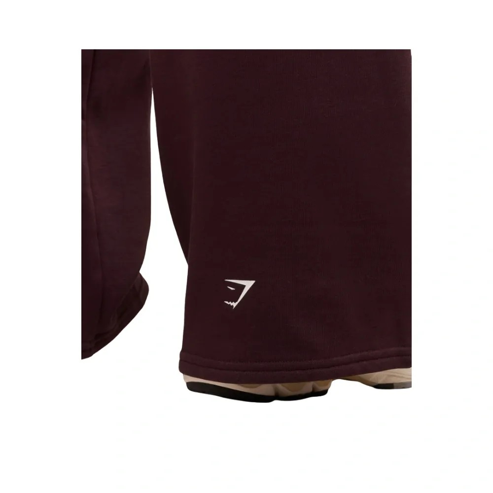 Gymshark Strength Department Wide Leg Joggers Cherry Purple - HypeFly India View 5