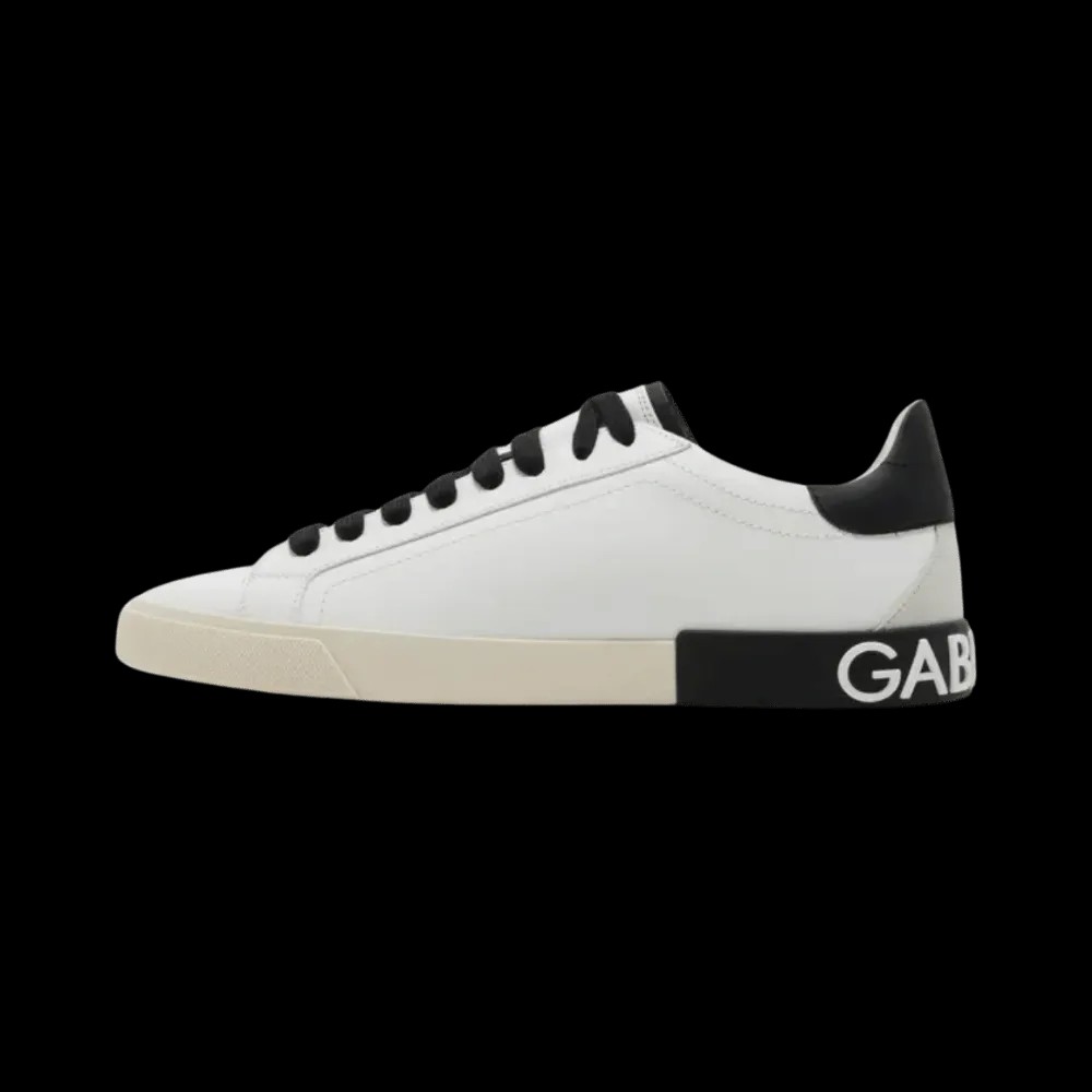 Dolce & Gabbana Portofino Vintage 'White Black' - HypeFly India View 4