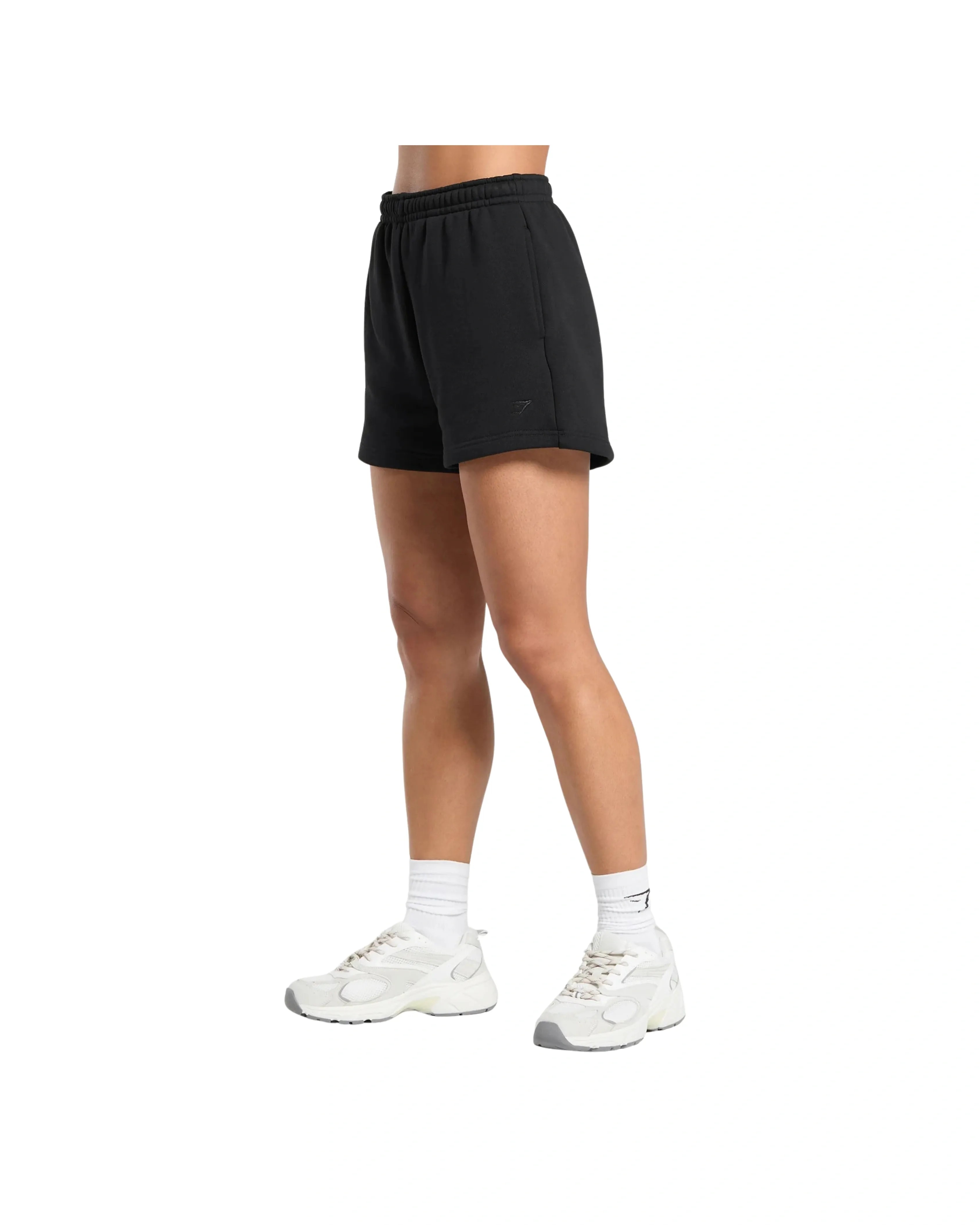 Gymshark Rest Day Sweats 2.0 Shorts regular fit Black - HypeFly India View 3