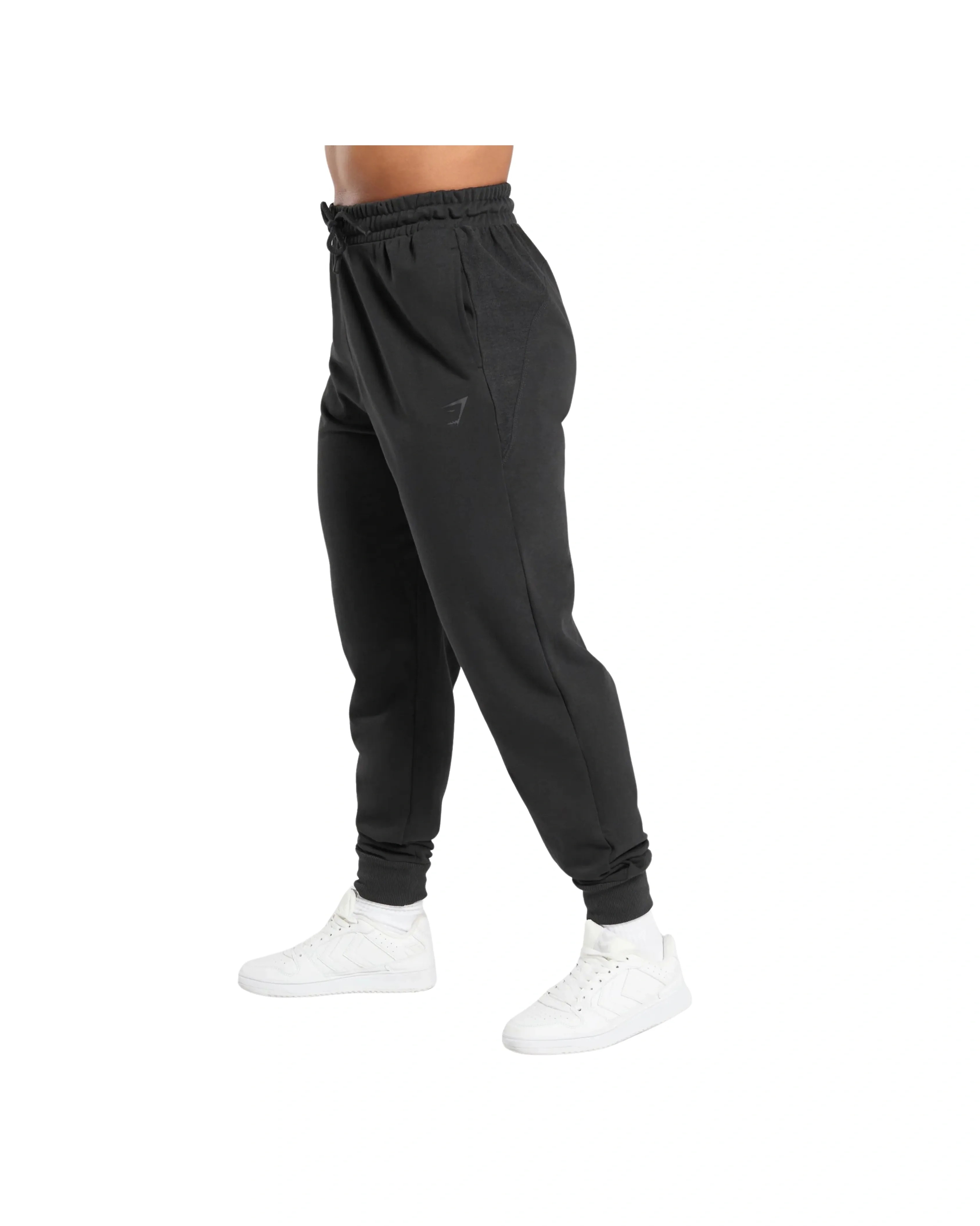 Gymshark Power Joggers Regular fit Black - HypeFly India View 3