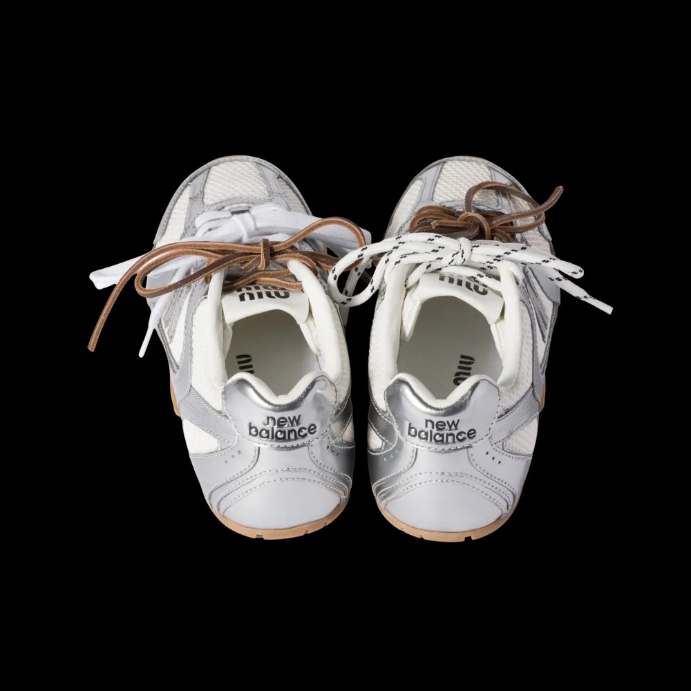 New Balance x Miu Miu 530 SL 'Silver Metallic' - HypeFly India View 3
