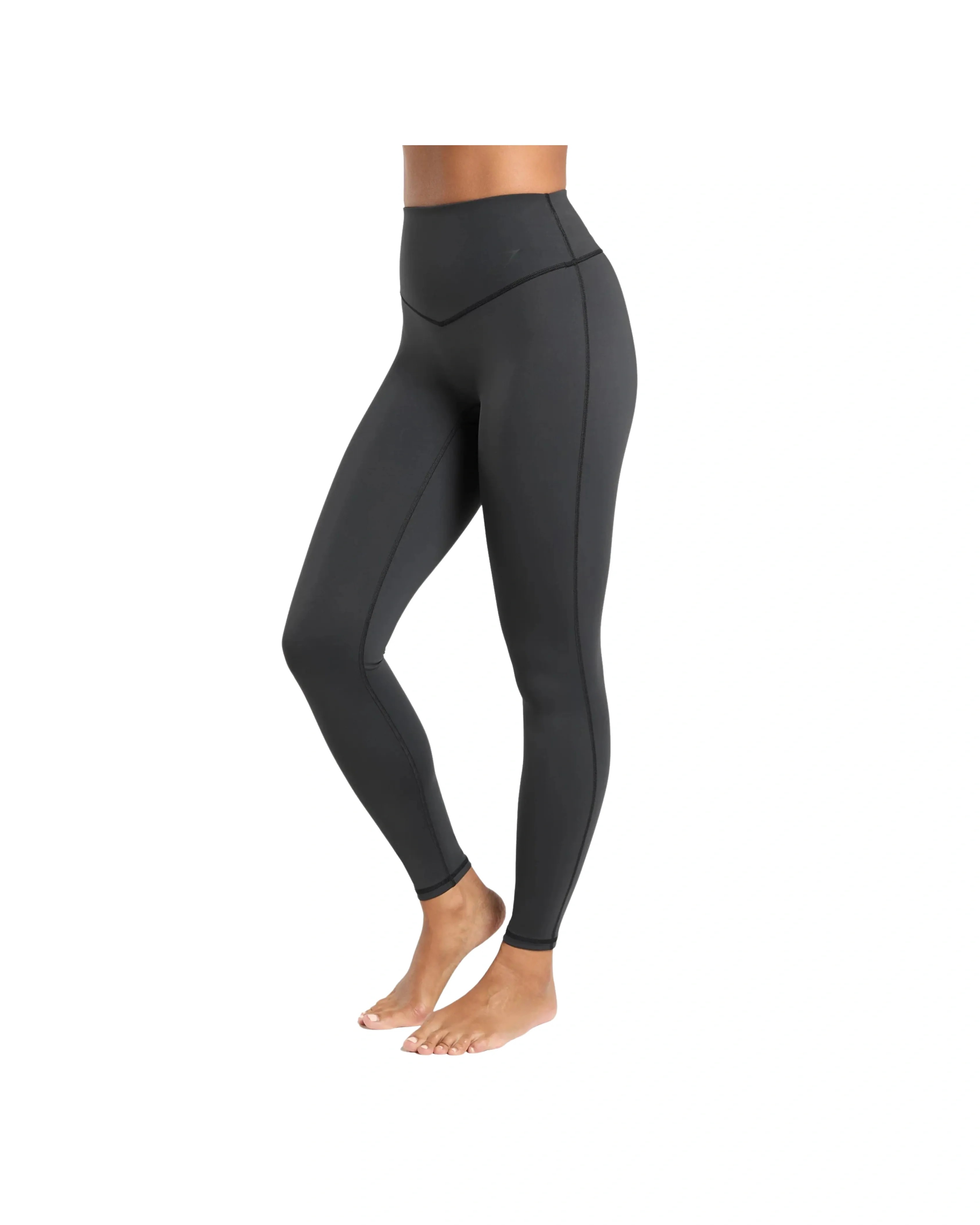 Gymshark Elevate Leggings 2.0 Regular Black - HypeFly India View 3