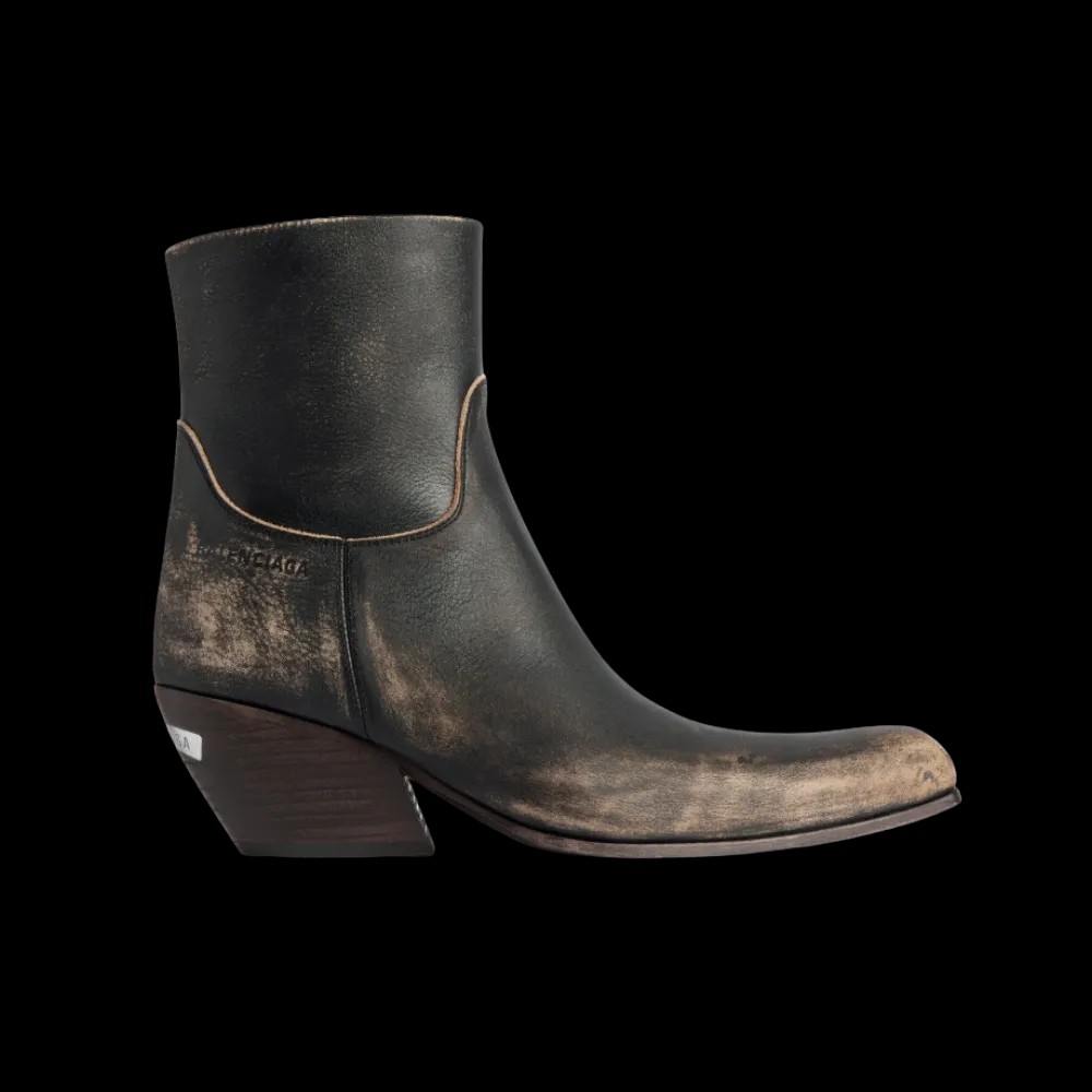 Balenciaga Memphis Bootie In Black - HypeFly India View 1